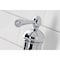 Kingston Brass KS7411BL Paris Single Lever Handle Bathroom Faucet, Polished Chrome KS7411BL - alternate 4